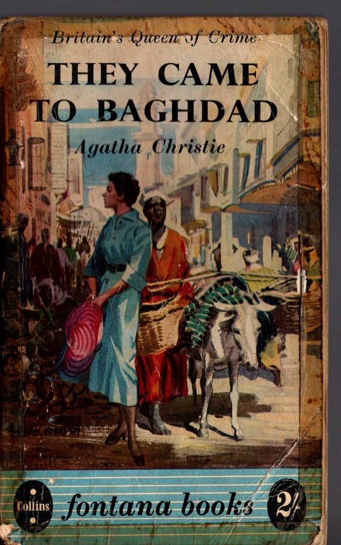 Agatha Christie  THEY CAME TO BAGHDAD front book cover image