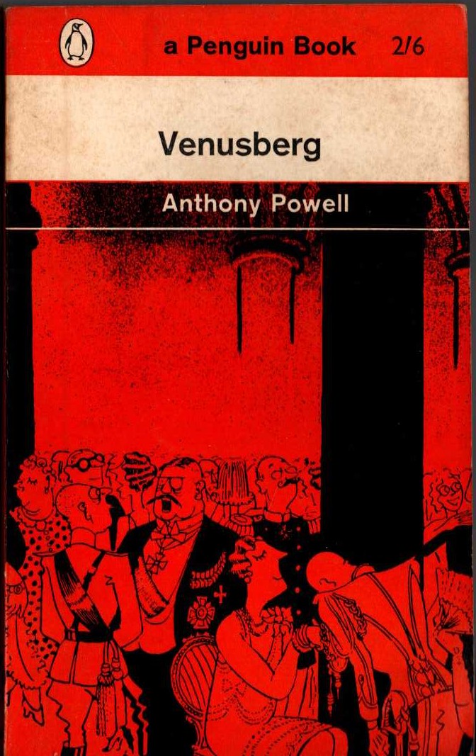 Anthony Powell  VENUSBERG front book cover image