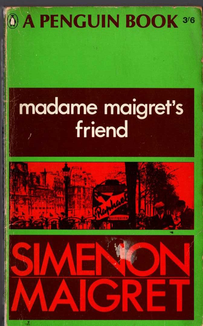 Georges Simenon  MADAME MAIGRET'S FRIEND front book cover image