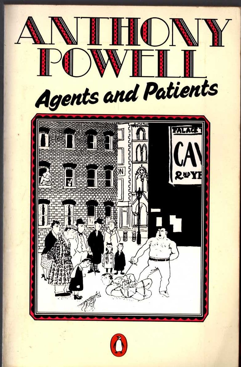 Anthony Powell  AGENTS AND PATIENTS front book cover image