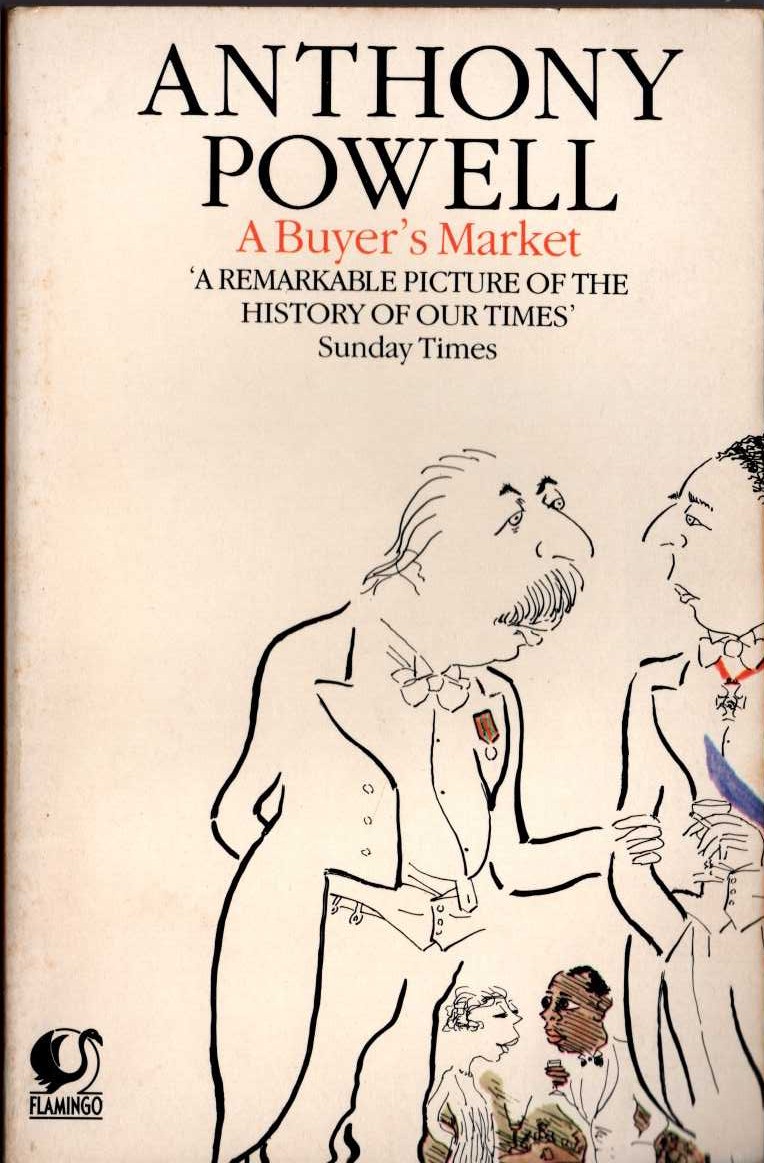 Anthony Powell  A BUYER'S MARKET front book cover image