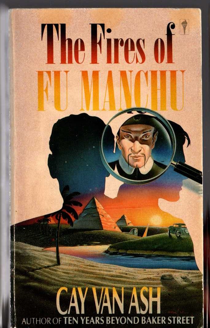 (Cay Van Ash) THE FIRES OF FU MANCHU front book cover image