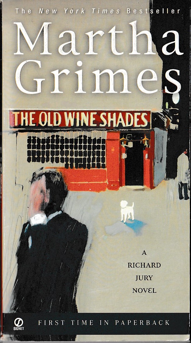 Martha Grimes  THE OLD WINE SHADES front book cover image