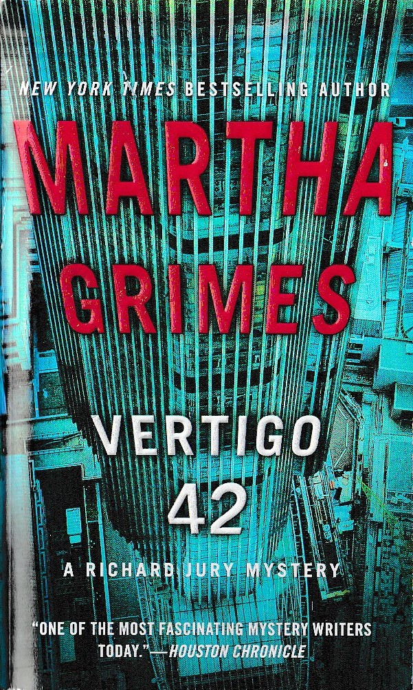 Martha Grimes  VERTIGO 42 front book cover image