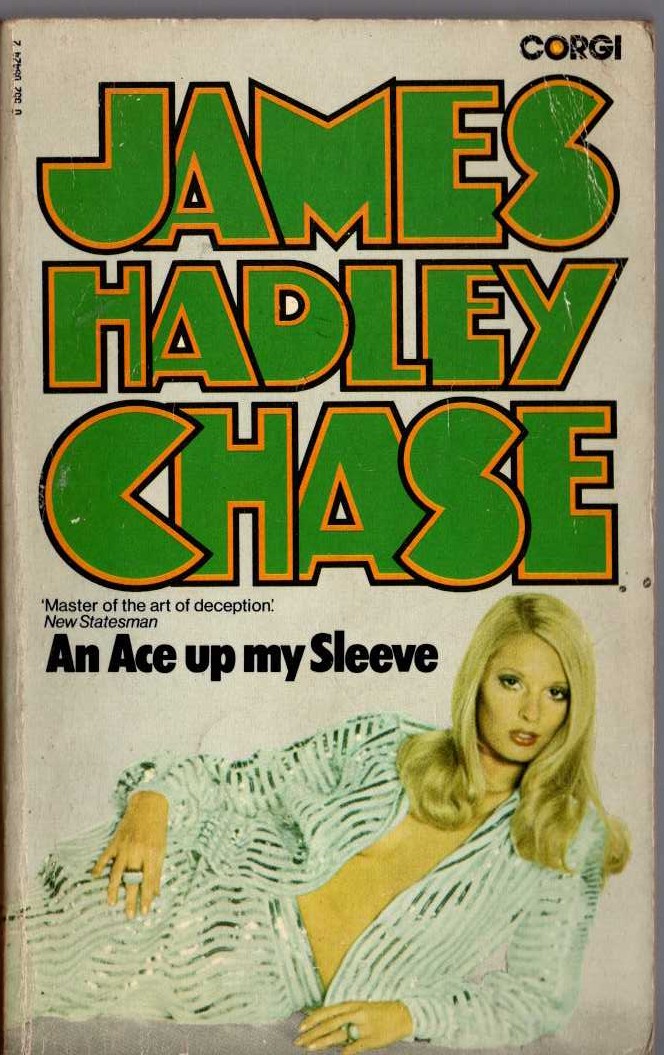 James Hadley Chase  AN ACE UP MY SLEEVE front book cover image