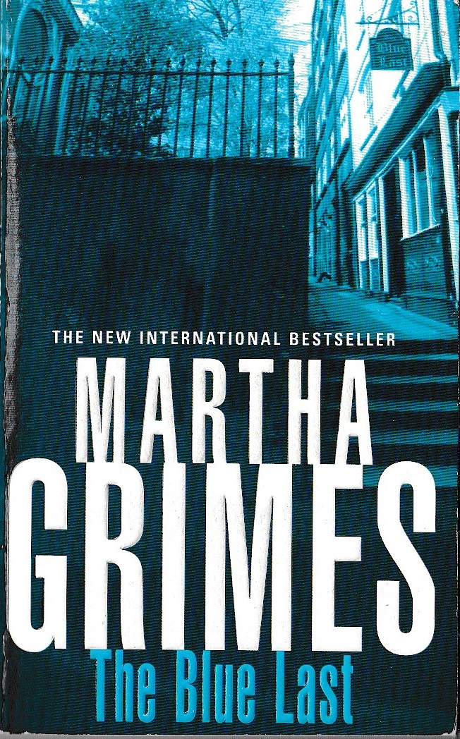 Martha Grimes  THE BLUE LAST front book cover image
