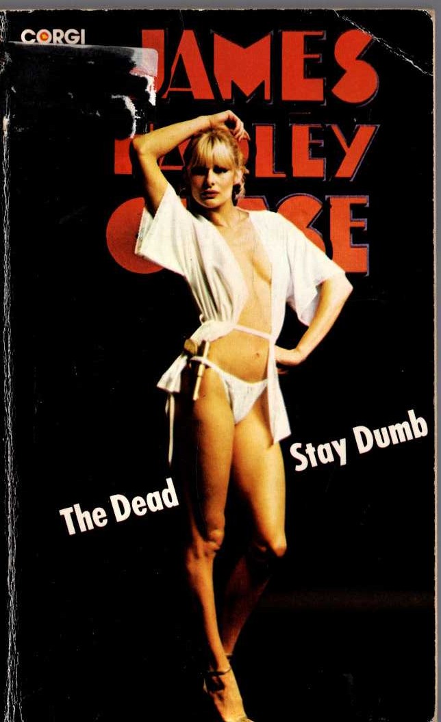 James Hadley Chase  THE DEAD STAY DUMB front book cover image