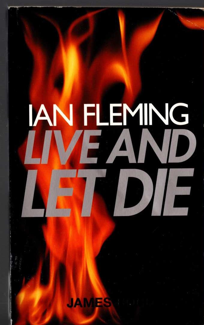 Ian Fleming  LIVE AND LET DIE front book cover image