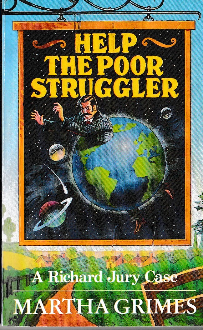 Martha Grimes  HELP THE POOR STRUGGLER front book cover image