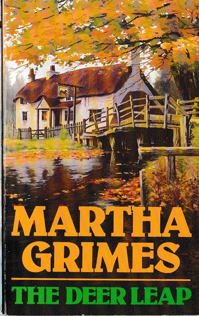 Martha Grimes  THE DEER LEAP front book cover image