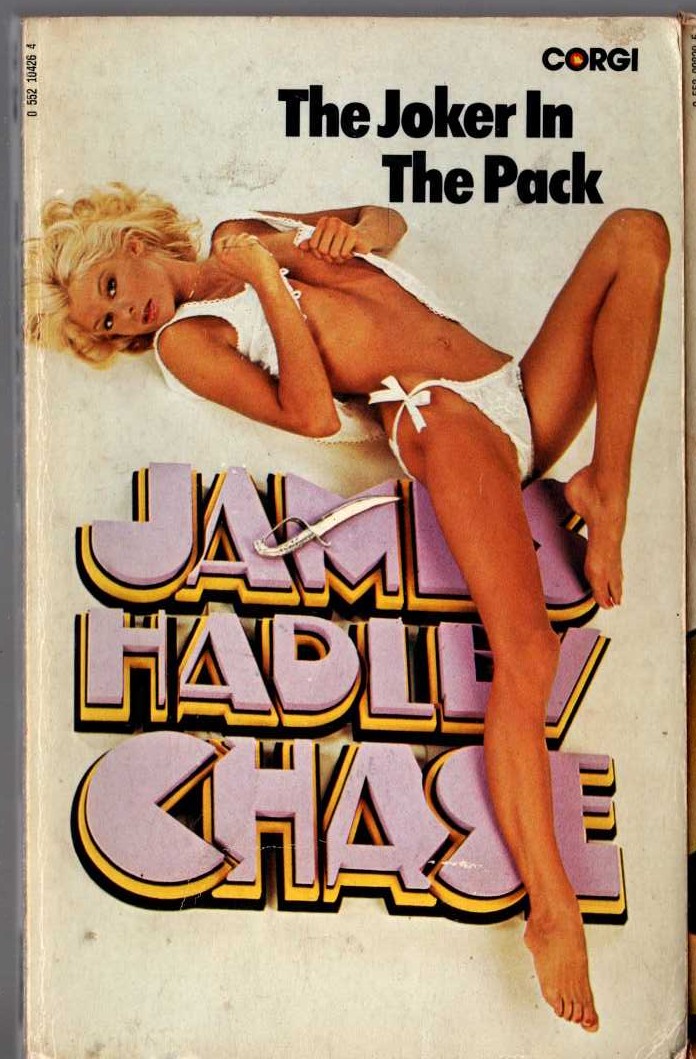 James Hadley Chase  THE JOKER IN THE PACK front book cover image