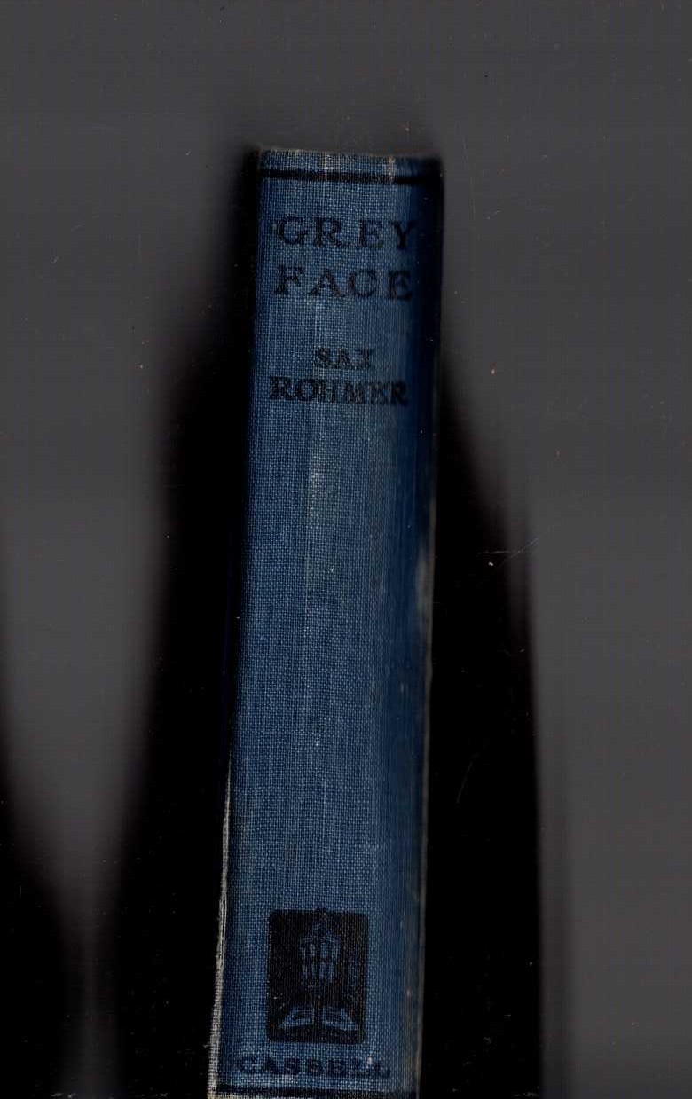 GREY FACE front book cover image