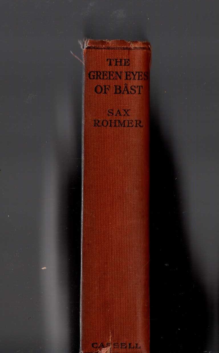 THE GREEN EYES OF BAST front book cover image