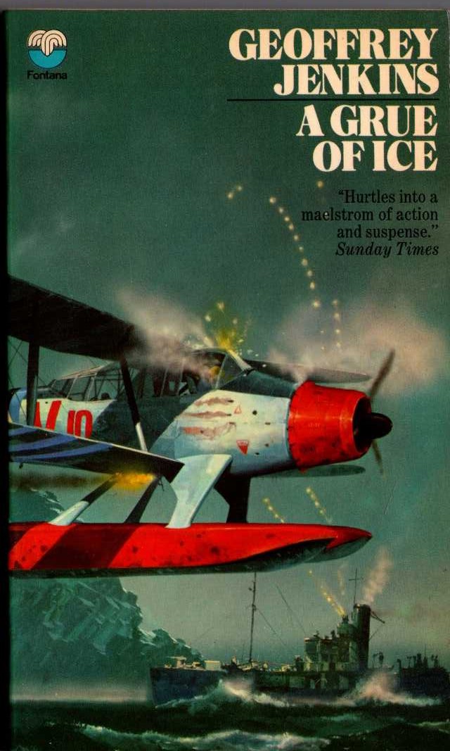 Geoffrey Jenkins  A GRUE OF ICE front book cover image