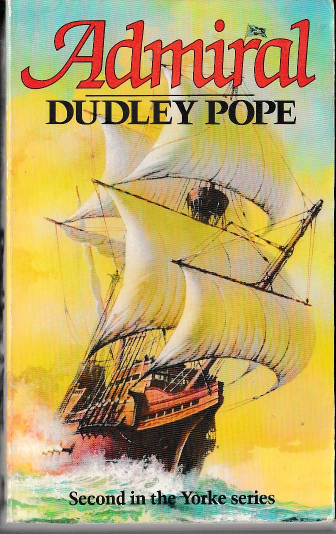 Dudley Pope  ADMIRAL front book cover image