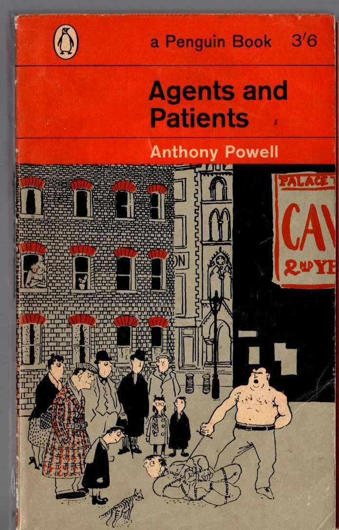 Anthony Powell  AGENTS AND PATIENTS front book cover image