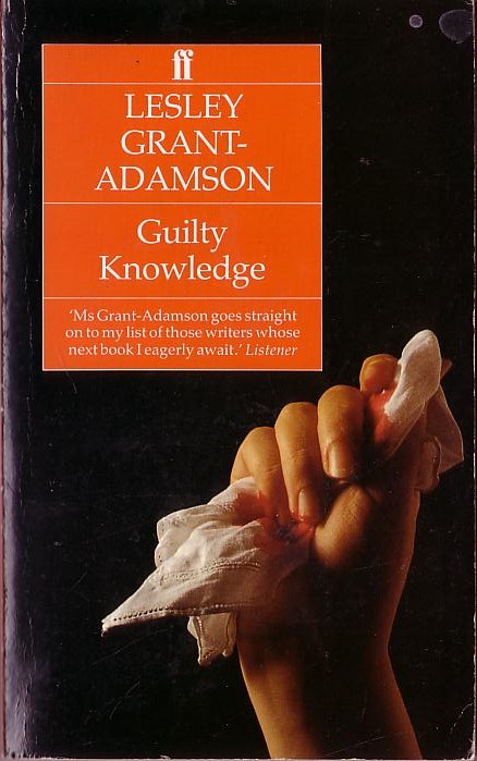 Lesley Grant-Adamson  GUILTY KNOWLEDGE front book cover image