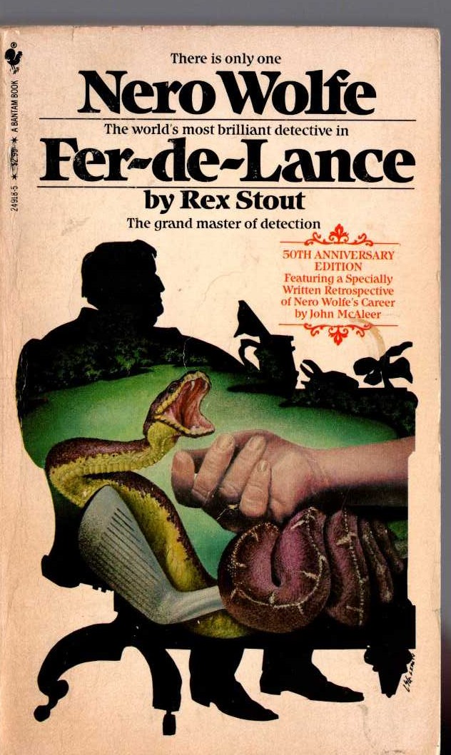 Rex Stout  FER-DE-LANCE front book cover image