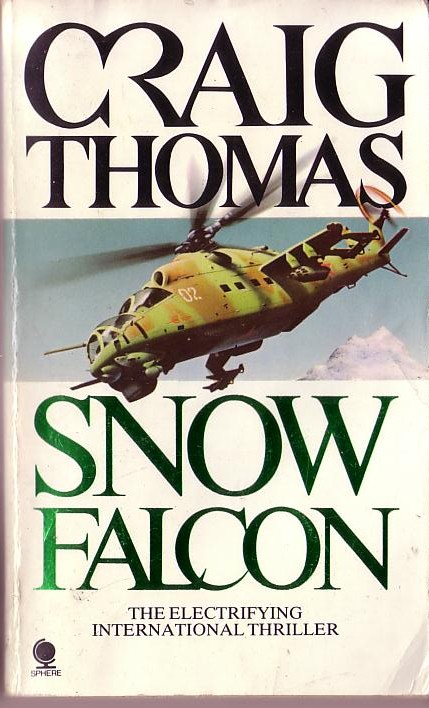 Craig Thomas  SNOW FALCON front book cover image