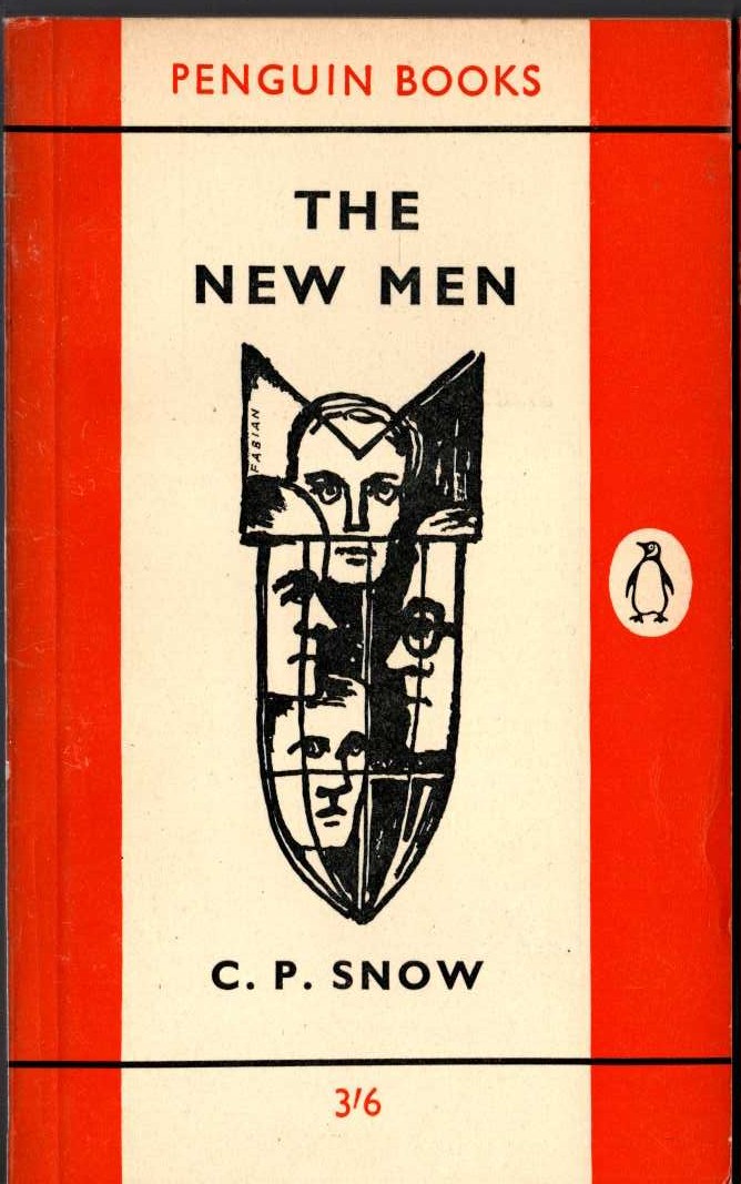 C.P. Snow  THE NEW MEN front book cover image