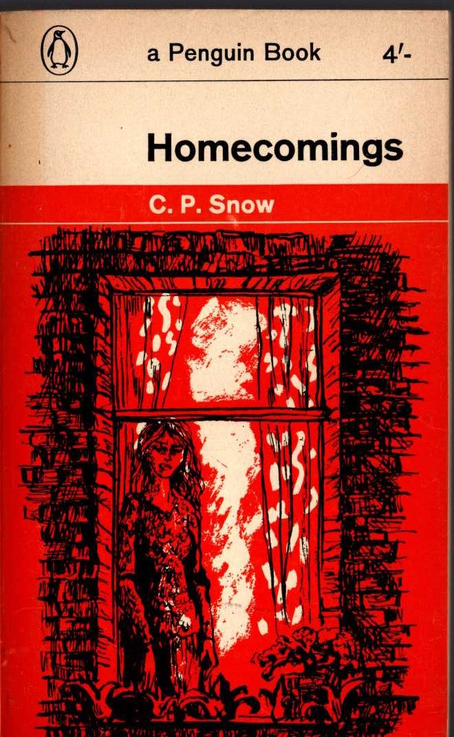 C.P. Snow  HOMECOMINGS front book cover image