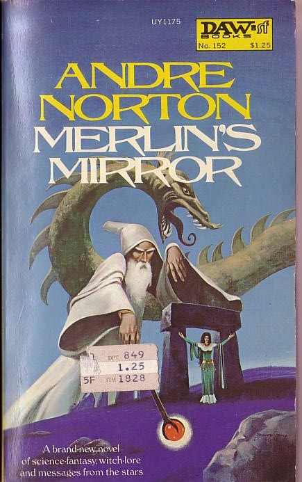 Andre Norton  MERLIN'S MIRROR front book cover image
