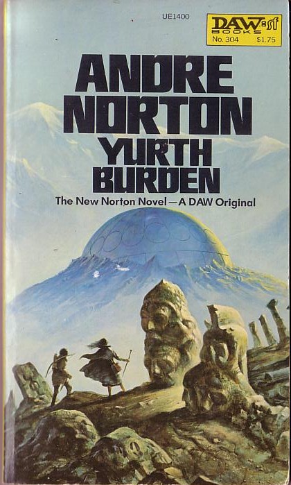 Andre Norton  YURTH BURDEN front book cover image