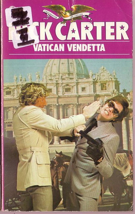 Nick Carter  VATICAN VENDETTA front book cover image