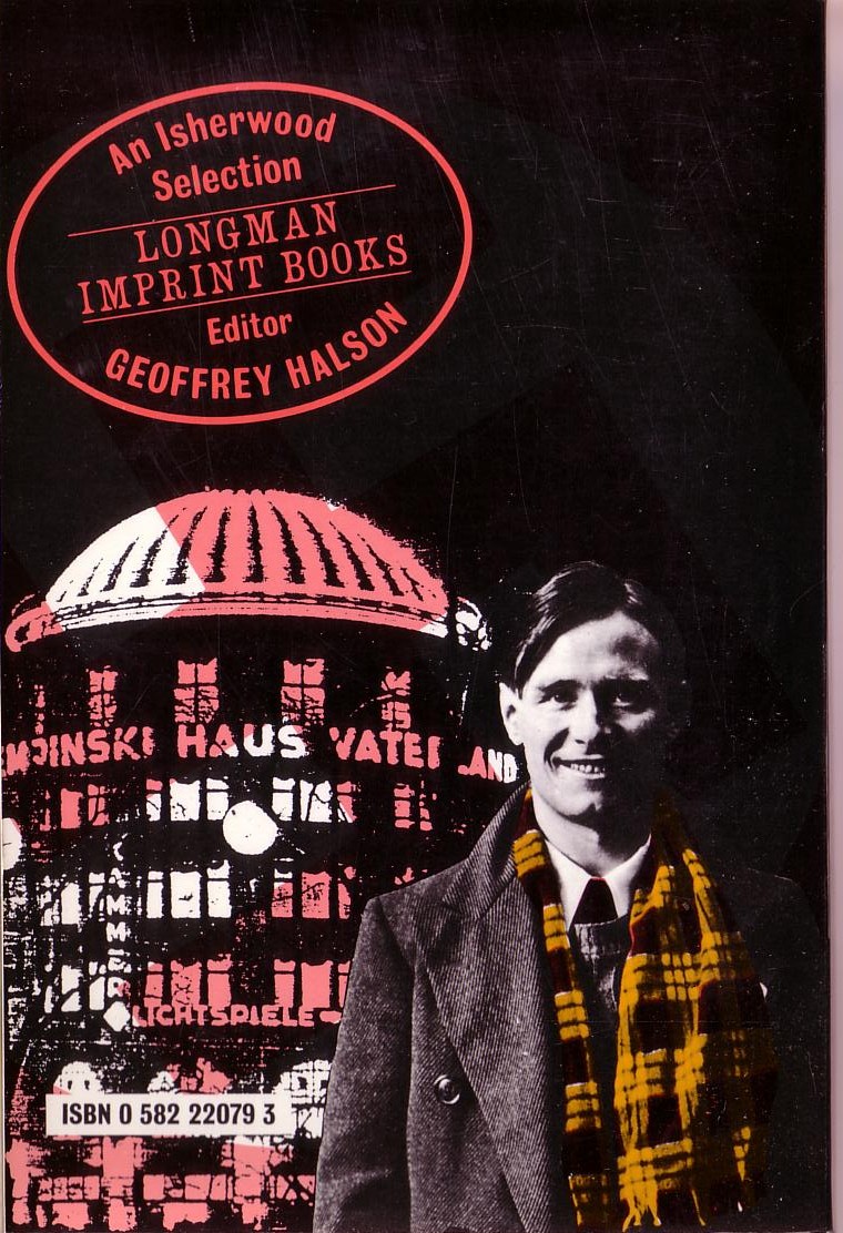 (Geoffrey Halson edits) AN ISHERWOOD SELECTION magnified rear book cover image