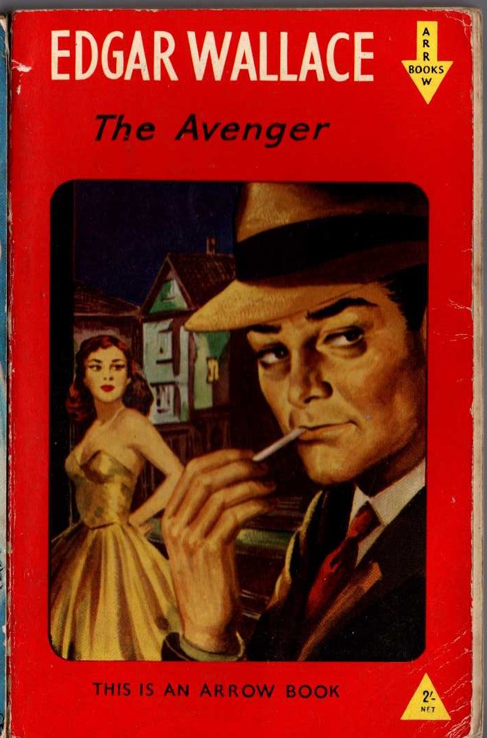 Edgar Wallace  THE AVENGER front book cover image
