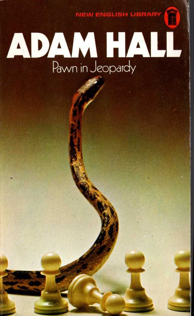 Adam Hall  PAWN IN JEOPARDY front book cover image