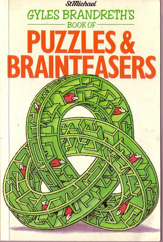 Gyles Brandreth  PUZZLES AND BRAINTEASERS front book cover image