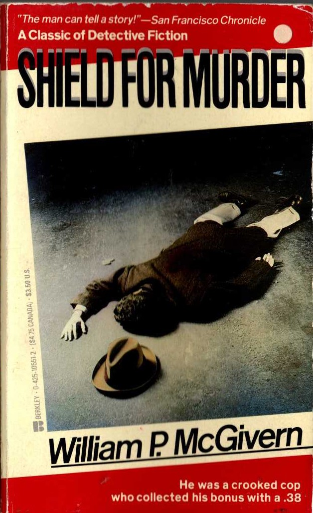 (William P.McGivern) SHIELD FOR MURDER front book cover image