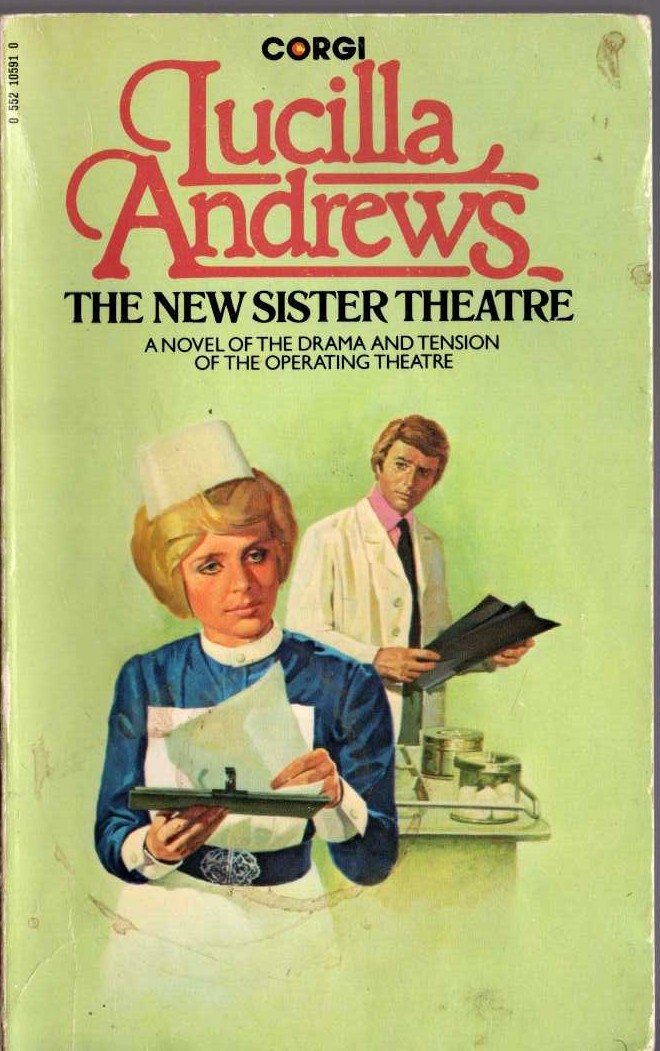 Lucilla Andrews  THE NEW SISTER THEATRE front book cover image