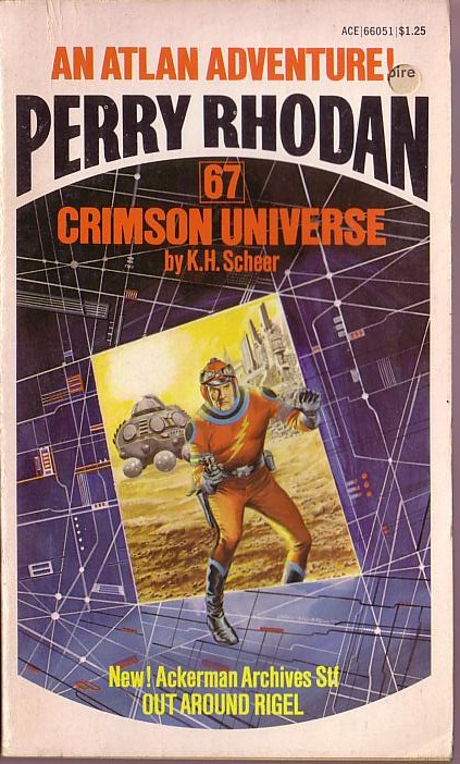 K.H. Scheer  #67 CRIMSON UNIVERSE front book cover image