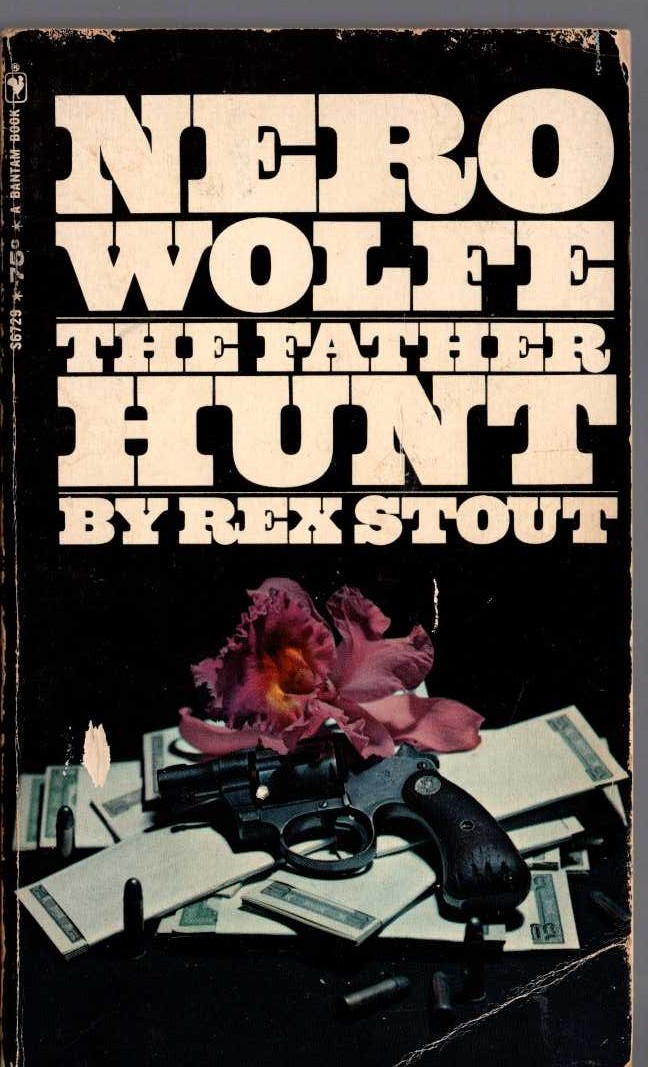 Rex Stout  THE FATHER HUNT front book cover image