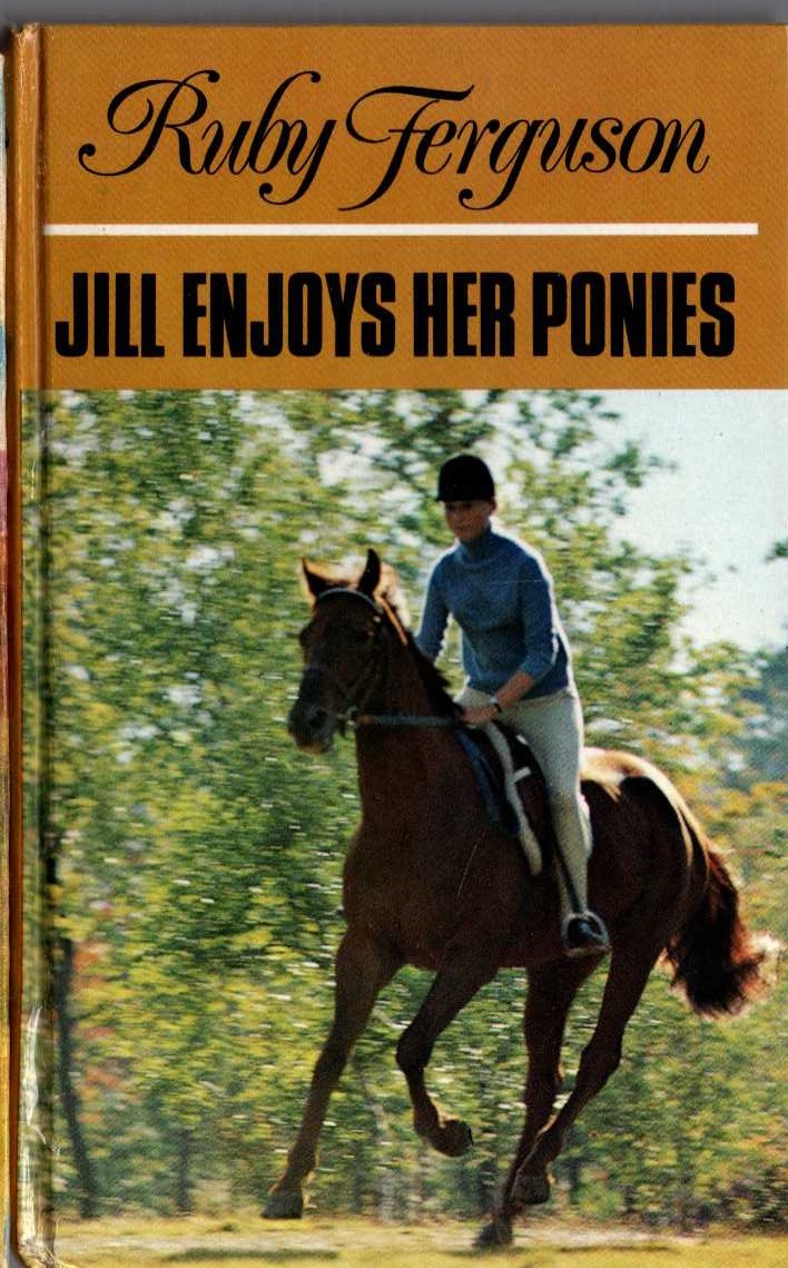 JILL ENJOYS HER PONIES front book cover image