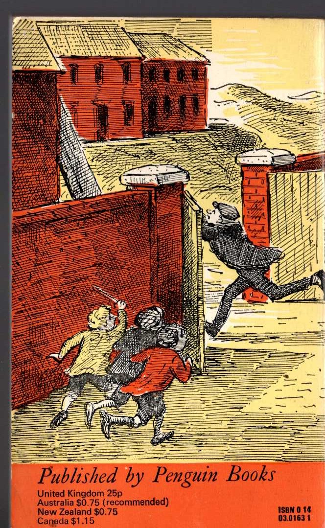 C.Day Lewis  THE OTTERBURY INCIDENT magnified rear book cover image