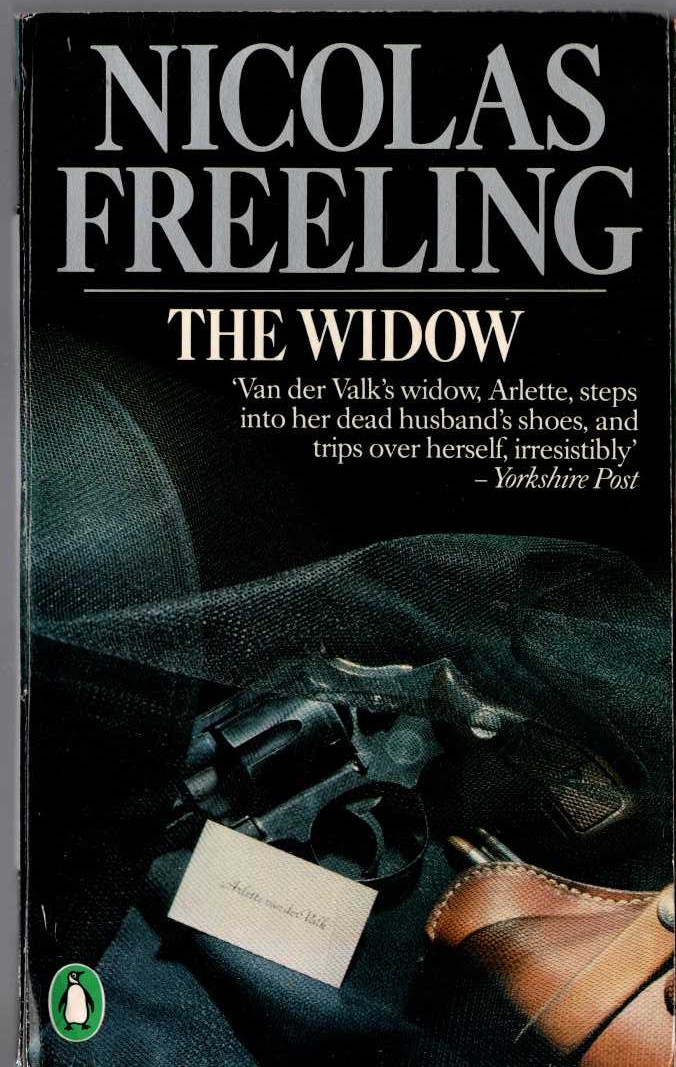 Nicolas Freeling  THE WIDOW front book cover image