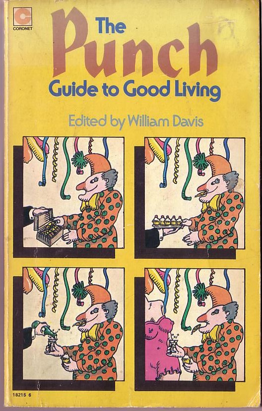 William Davies (edits) THE PUNCH GUIDE TO GOOD LIVING front book cover image