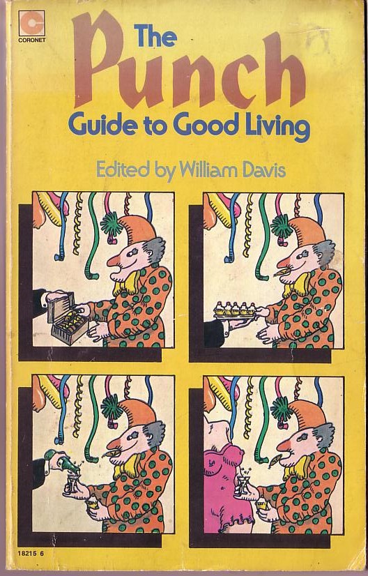 William Davies (edits) THE PUNCH GUIDE TO GOOD LIVING front book cover image