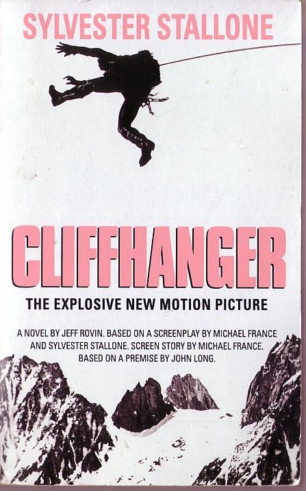 Sylvester Stallone  CLIFFHANGER (Sylvester Stallone) front book cover image