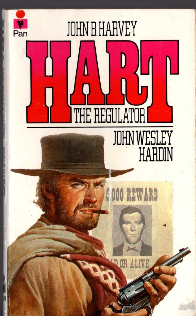 John B. Harvey  HART 8: JOHN WESLEY HARDIN front book cover image