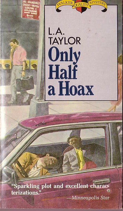 L.A. Taylor  ONLY HALF A HOAX front book cover image
