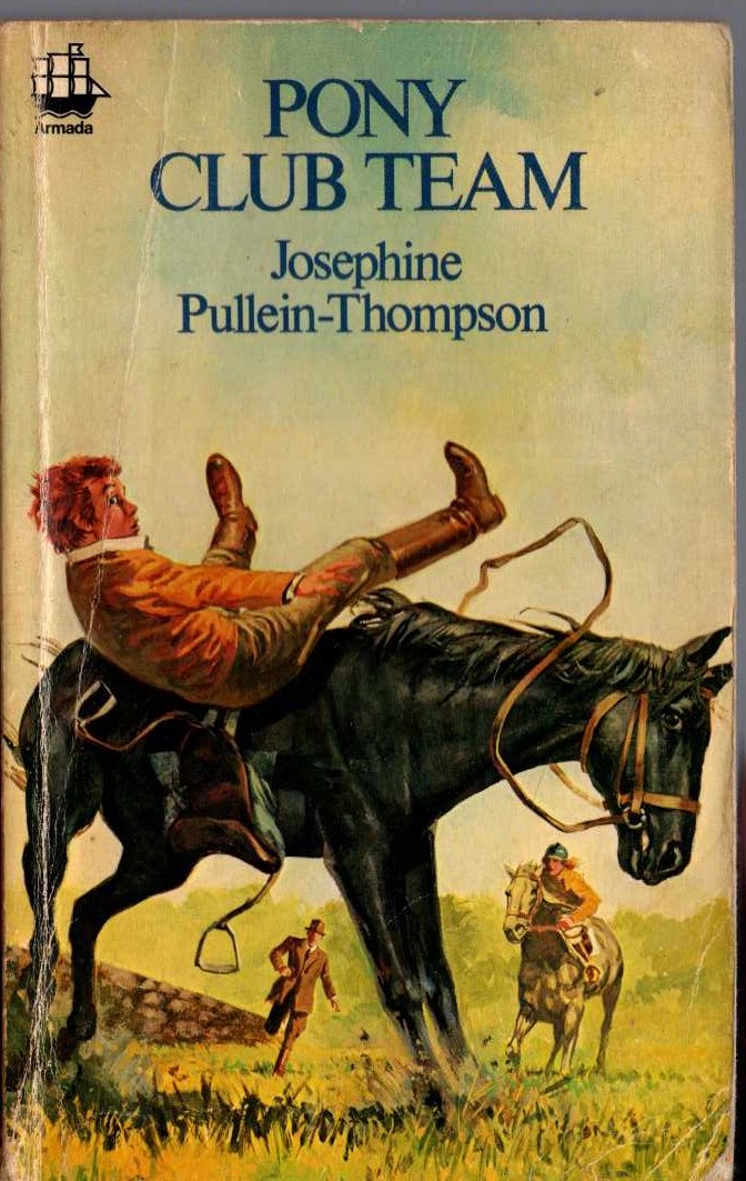 Josephine Pullein-Thompson  PONY CLUB TEAM front book cover image
