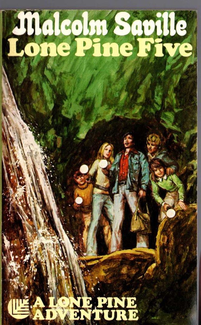 Malcolm Saville  LONE PINE FIVE front book cover image