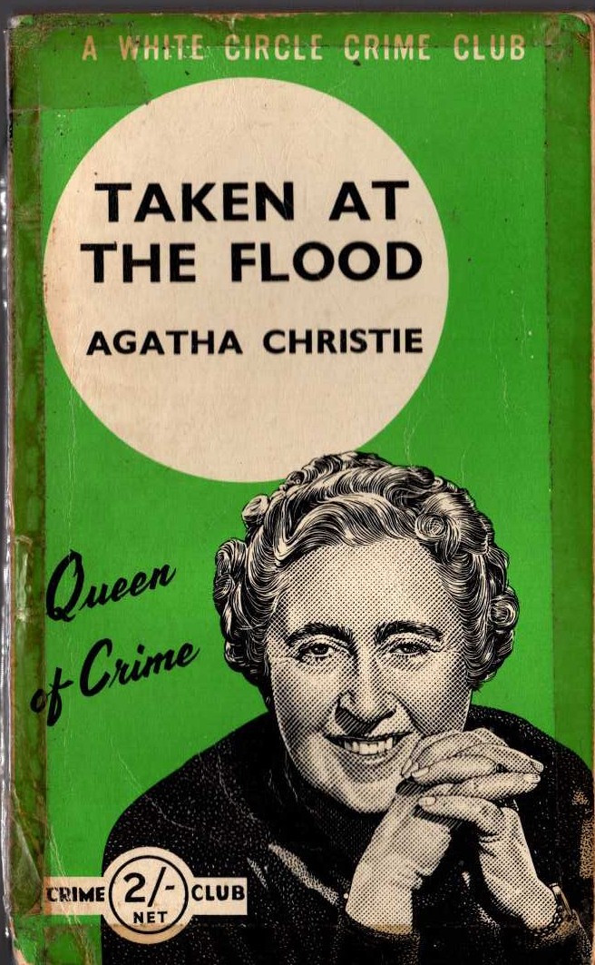 Agatha Christie  TAKEN AT THE FLOOD front book cover image