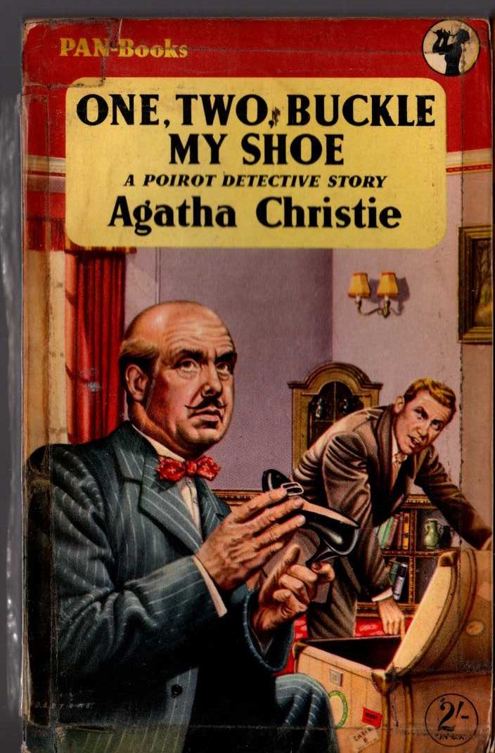 Agatha Christie  ONE, TWO, BUCKLE MY SHOE front book cover image