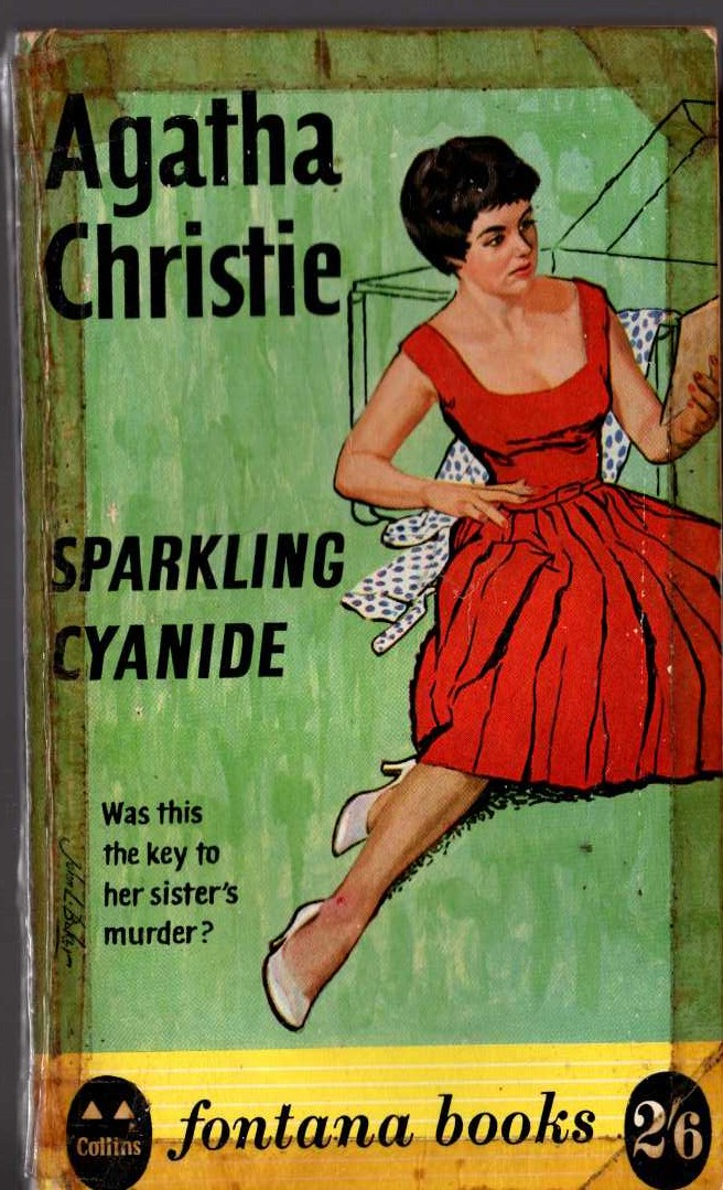Agatha Christie  SPARKLING CYANIDE front book cover image