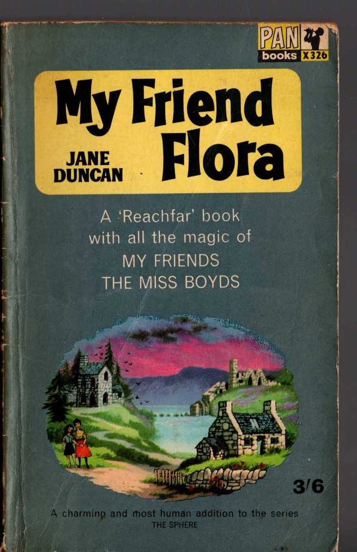 Jane Duncan  MY FRIEND FLORA front book cover image